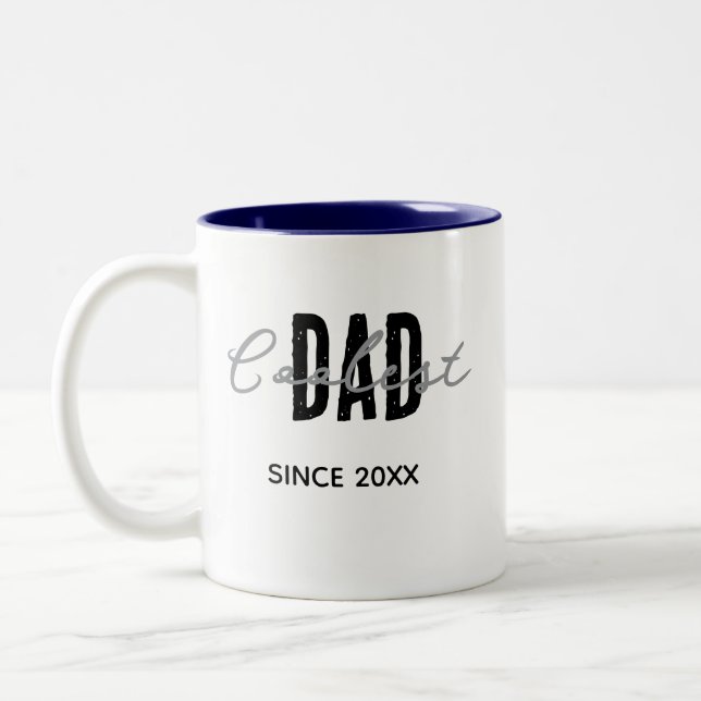 Coolest Dad Since 20XX Mug (Left)