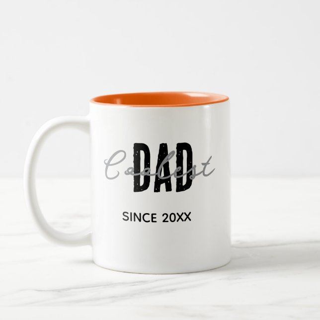 Coolest Dad Since 20XX Mug (Left)
