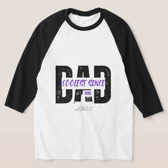 Coolest Dad T-Shirt (Laydown)