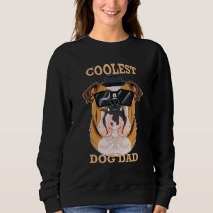 Coolest Dog Dad I English Bulldog Dad I English Bu Sweatshirt