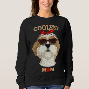 Coolest Dog Mum I Shih Tzu Mum I Shih Tzu Sweatshirt