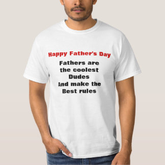 Coolest dudes father's day t-shirts