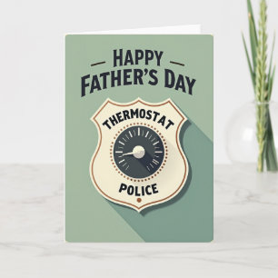 Coolest Fathers Day Shield Card