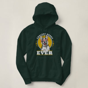 Coolest husky ever, husky mum, husky dad hoodie