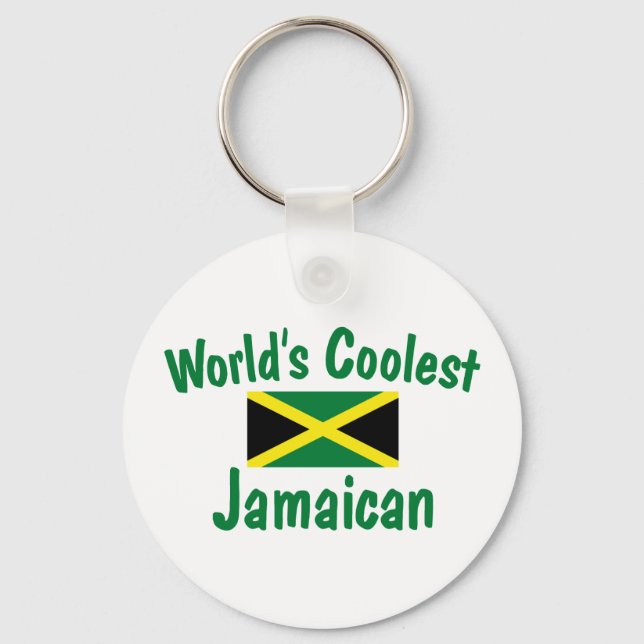 Coolest Jamaican Key Ring (Front)