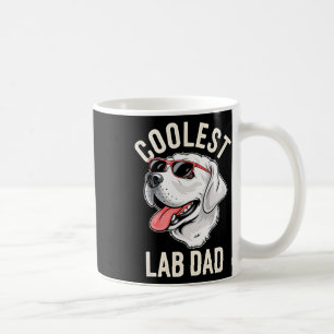 Coolest Lab Dad Dog Labrador Dog Owner Pet Lover Coffee Mug