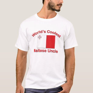 Coolest Maltese Uncle T-Shirt
