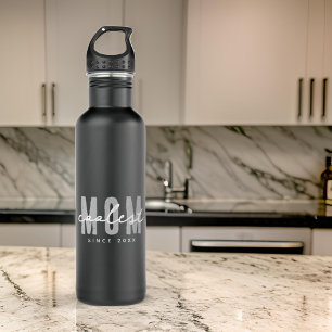 Coolest Mom Since 20XX Modern Simple Preppy 710 Ml Water Bottle