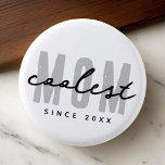 Coolest Mum Since 20XX Modern Simple Preppy<br><div class="desc">This simple and modern design is composed of san serif typography.</div>