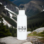 Coolest Mum Since 20XX Modern Simple Preppy 710 Ml Water Bottle<br><div class="desc">This simple and modern design is composed of san serif typography.</div>