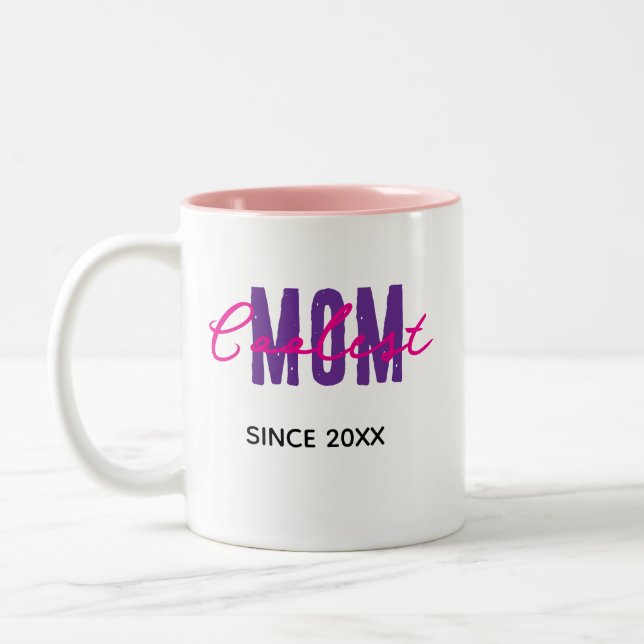 Coolest Mum Since 20XX Mug (Left)