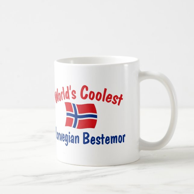Coolest Norwegian Bestemor Coffee Mug (Right)