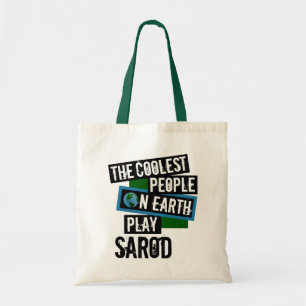 Coolest People on Earth Play Sarod Tote Bag