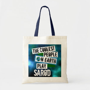 Coolest People on Earth Play Sarod Tote Bag