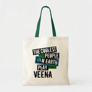 Coolest People on Earth Play Veena Tote Bag