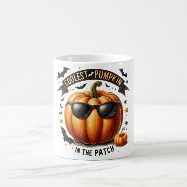 Coolest Pumpkin Coffee Mug (Center)
