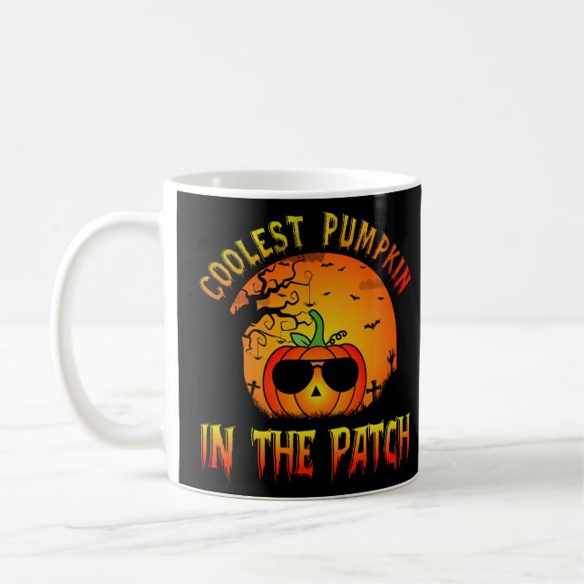 Coolest Pumpkin In The Patch Coffee Mug (Left)