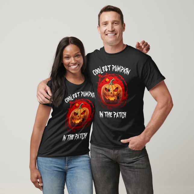 COOLEST PUMPKIN IN THE PATCH CUSTOM T-Shirt (Unisex)