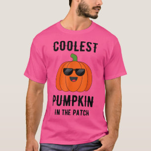 Coolest Pumpkin In The Patch Funny Cool Pumpkin Ha T-Shirt