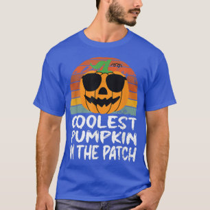 Coolest Pumpkin In The Patch Halloween Boys Girls  T-Shirt