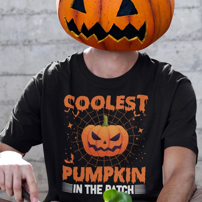 Coolest Pumpkin In The Patch Halloween Costume T-Shirt (Creator Uploaded)