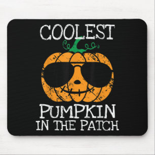 Coolest Pumpkin In The Patch Halloween Mouse Pad