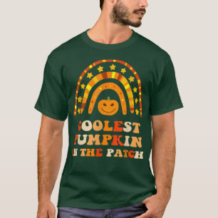 Coolest Pumpkin In The Patch Halloween Pumpkin Rai T-Shirt