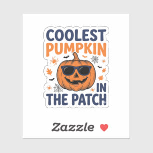 Coolest Pumpkin in the Patch Halloween Shirt_1