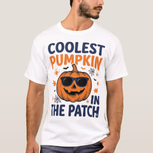 Coolest Pumpkin in the Patch Halloween Shirt_1 T-Shirt
