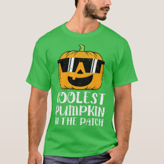 Coolest Pumpkin In The Patch Toddler Boys Hallowee T-Shirt