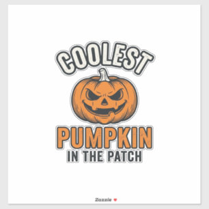 Coolest Pumpkin in the Patch Vintage Halloween Shi