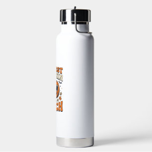 Coolest Pumpkin In The Patch Vintage Halloween Shi Water Bottle