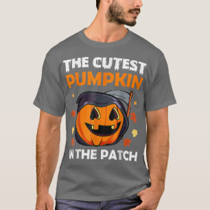 Coolest Pumpkin In The Patch Vintage Scary Pumpkin T-Shirt