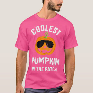 Coolest pumpkin in the patch with sunglasses for h T-Shirt