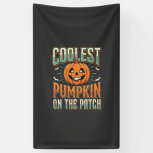 Coolest Pumpkin On The Patch Halloween Design_1 Banner