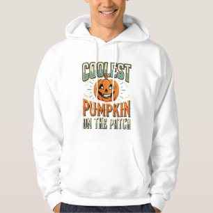 Coolest Pumpkin On The Patch Halloween Design_1 Hoodie