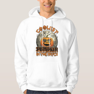 Coolest Pumpkin Patch Halloween Spooky Sunglasses_ Hoodie