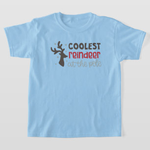 Coolest Reindeer at the Pole Christmas T-Shirt