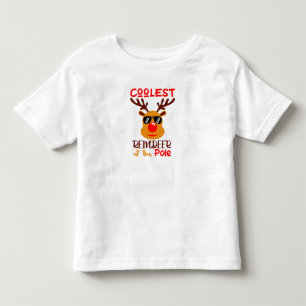 Coolest Reindeer Toddler T-Shirt