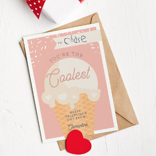 Coolest Scoop Classroom Valentine's Day Card