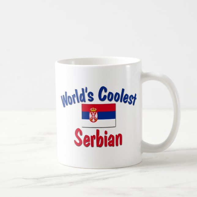 Coolest Serbian Coffee Mug (Right)