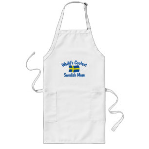 Coolest Swedish Mum Long Apron