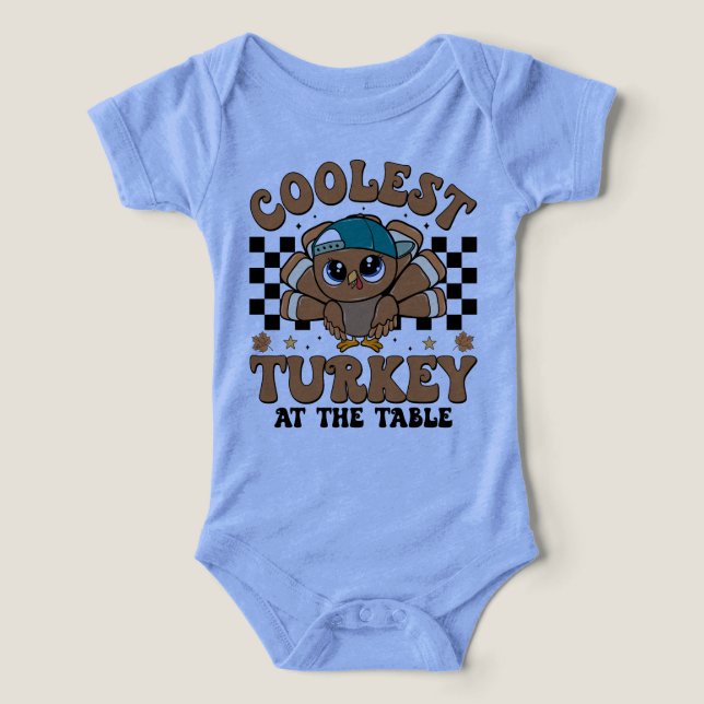 Coolest Turkey At The Table (Design Front)