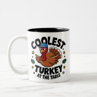 Coolest Turkey At The Table Thanksgiving Dinner
