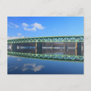 Coolidge Bridge Connecticut River Postcard