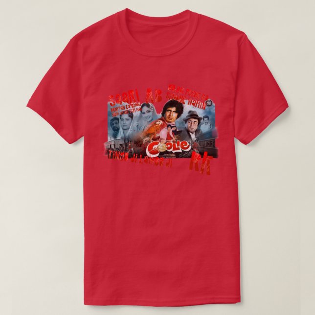 Coolie digital drawing T-Shirt (Design Front)