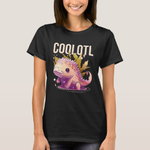 Coolotl Axolotl Amphibian Mexican Walking Fish T-Shirt