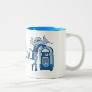 Coolthulhu ( Cool Cthulhu ) Two-Tone Coffee Mug