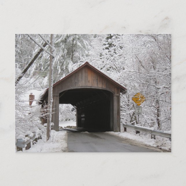Coombs Covered Bridge Postcard (Front)