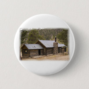 Coon Creek Cabin 6 Cm Round Badge